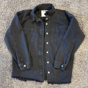Garage Black Denim Jacket